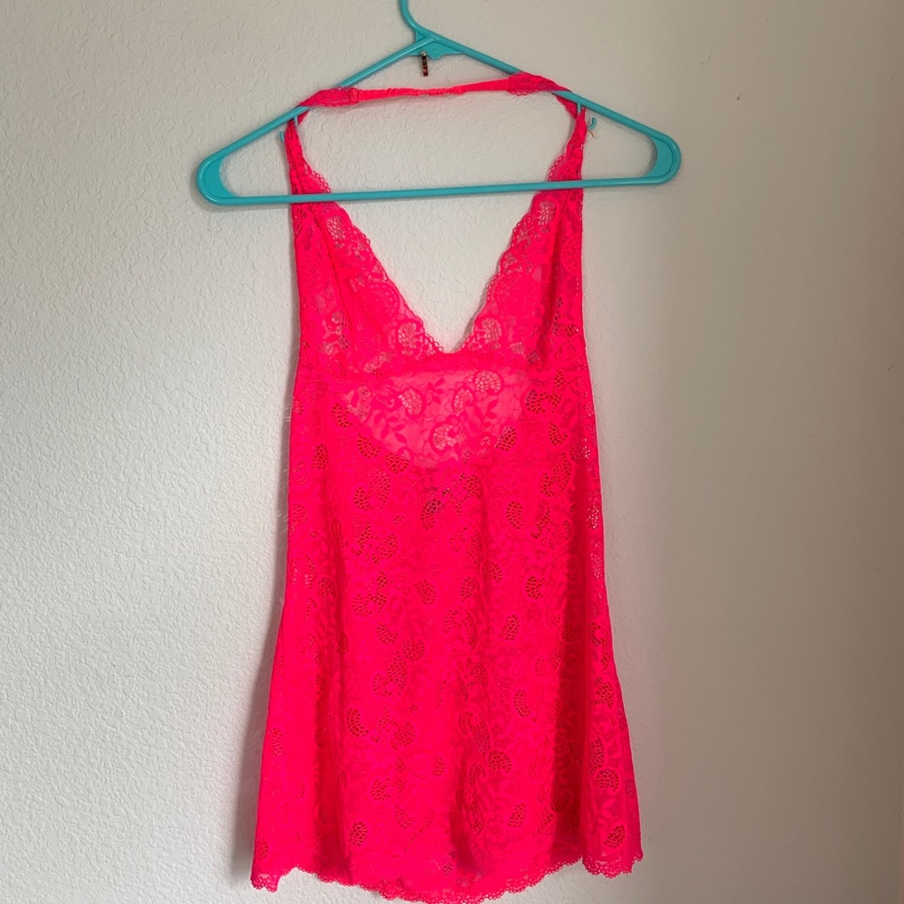 Victoria’s Secret Halter Lace Babydoll Size S
